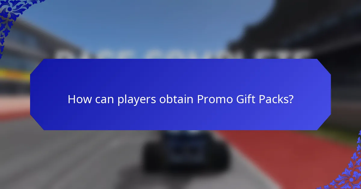 How can players obtain Promo Gift Packs?